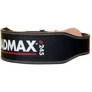 Mad Max opasek celokožený full leather MFB245 černý - XL