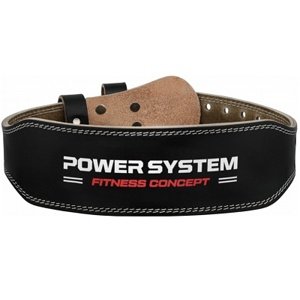 Power system Fitness opasek Power Black - M