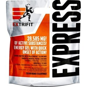 Extrifit Express Energy Gel 25 x 80 g - višeň