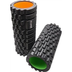 Power System Fitness Roller (válec) - černá/oranžový střed