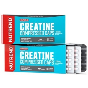 Nutrend Creatine Compressed Caps 120 kapslí
