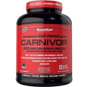 MuscleMeds Carnivor Beef Protein 1775 g - vanilka/karamel