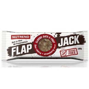 Nutrend FLAPJACK GLUTEN FREE 100 g - čokoláda/višeň s hořkou čokoládou