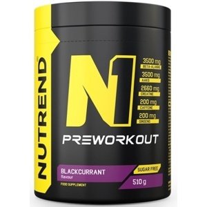 Nutrend N1 PRE-WORKOUT 510 g - černý rybíz