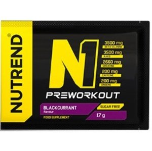Nutrend N1 PRE-WORKOUT - 17g - černý rybíz