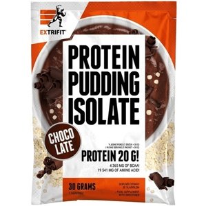 Extrifit Protein Pudding Isolate 30 g - čokoláda