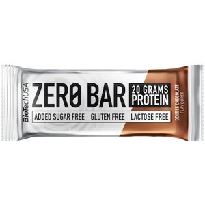 Biotech USA BiotechUSA Zero Bar 50 g - dvojitá čokoláda