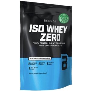Biotech USA BioTechUSA Iso Whey Zero 500 g - black biscuit