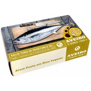 Aveiro Tuňákové kousky 120 g - kousky v rostlinném oleji