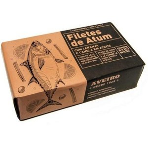 Aveiro Filety z Tuňáka 120 g - s pomerančem a celým kouskem skořice