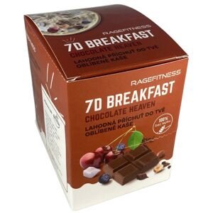 Rage Fitness 7D Breakfast Proteinová Příchuť do Kaše Chocolate Heaven Krabička (7 sáčků)