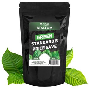 Rage Fitness Kratom White Standard B Price Save + vzoreček zdarma 1000g