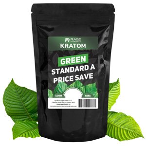 Rage Fitness Kratom White Standard A Price Save + vzoreček zdarma 250g