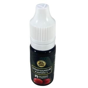 Rage Fitness Kratomové full spectrum kapky 1125mg / 10ml +300% Booster Lemon Grass Rosemary