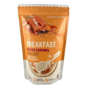 Rage Fitness Instantní kaše RageFitness Breakfast Salted caramel 600g