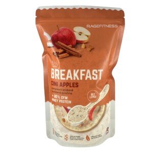 Rage Fitness Instantní kaše RageFitness Breakfast Cini apples 600g 1 porce 60 g