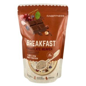 Rage Fitness Instantní kaše RageFitness Breakfast Chocolate heaven 600g