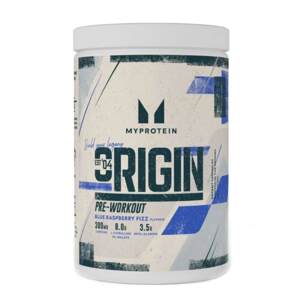 MyProtein Origin pre-workout nakopávač MyProtein 600 g Blue Raspberry