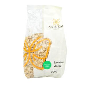 Natural Jihlava Vločky špaldové celé 300 g exp.: 05/2025