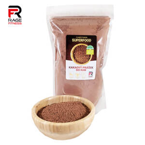 Rage Fitness Kakaový prášek bio raw 1000g