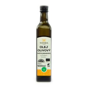 Natural Jihlava Olivový olej extra panenský bio 500 ml