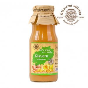 Klášterní officína Šťáva z čerstvého zázvoru 300 ml