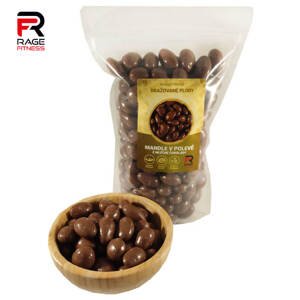 Rage Fitness Mandle v mléčné čokoládě 250 g