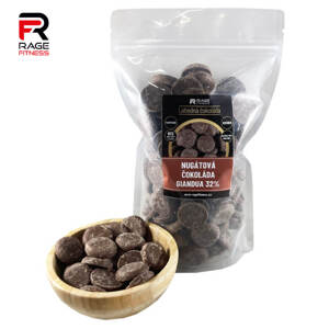 Rage Fitness Nugátová čokoláda Giandua 32% 250 g