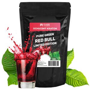 Rage Fitness Barevný kratom Standard Green Redbull AKCE 50% zdarma 10g + 5g zdarma