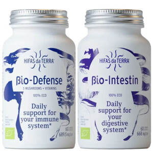 Hifas da Terra Balíček Bio-Defense 60 kapslí a Bio-Intestin 60 kapslí