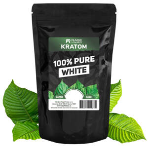 Rage Fitness Kratom 100% Pure White 100g