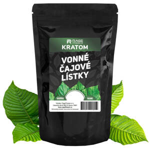 Rage Fitness Kratomové vonné drcené lístky zelené 100g
