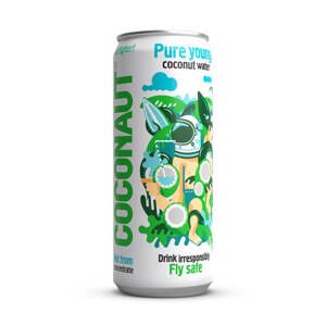 Coconaut Kokosová voda z mladých kokosových ořechů plech 320 ml