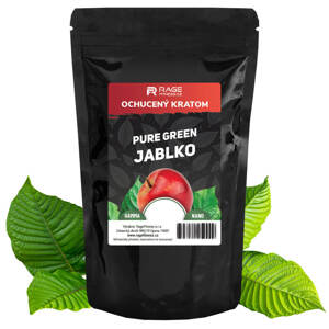 Rage Fitness Barevný kratom Pure Green Jablko 5g