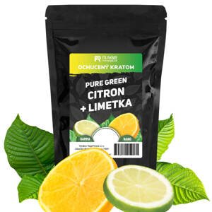 Rage Fitness Barevný kratom Pure Green Citron + Limetka 5g