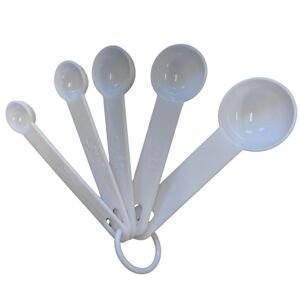 Rage Fitness Odměrky Spoons - barevné, bílé a černé Bílé odměrky
