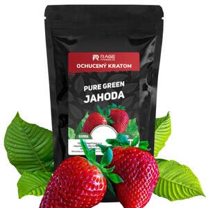 Rage Fitness Barevný kratom Pure Green Jahoda 5g