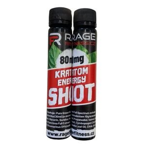 Rage Fitness Kratomový full spectrum shot 80mg (120mg všech alkaloidů) 1 ks