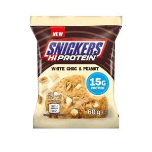 Mars Proteinová sušenka Snickers HiProtein Cookie 60 g Bílá čokoláda-arašídy