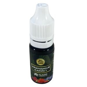 Rage Fitness Kratomové full spectrum kapky 1125mg / 10ml Lesní ovoce