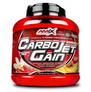 Amix CarboJet Gain, 2250 g Příchuť: Banán