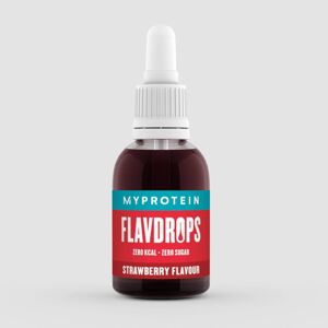 MyProtein FlavDrops 50 ml Příchuť: Jahoda