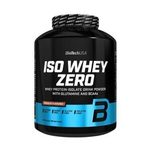 BioTech USA ISO Whey Zero, Protein bez laktózy, 2270 g Příchuť: Černá sušenka
