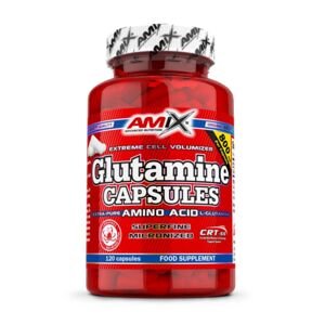 AMIX L-Glutamine, 120 kapslí