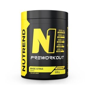Nutrend N1 Pre-Workout 510 g Příchuť: Pomeranč