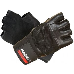 MADMAX Fitness rukavice PROFESSIONAL MFG269 Black/Black Velikost: L
