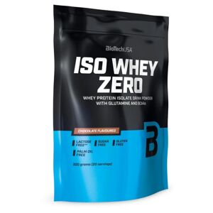 BioTech USA ISO Whey ZERO, Protein bez laktózy, 500 g Příchuť: Latte