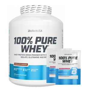 BioTech USA 100% Pure Whey Protein, 2270 g Příchuť: Banán