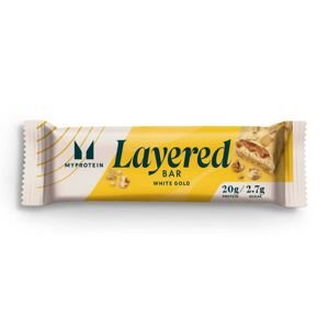 MyProtein 6 Layer Bar - šestivrstvá proteinová tyčinka 60 g Příchuť: White Gold