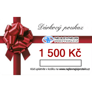 Elektronický dárkový poukaz na 1 500 Kč